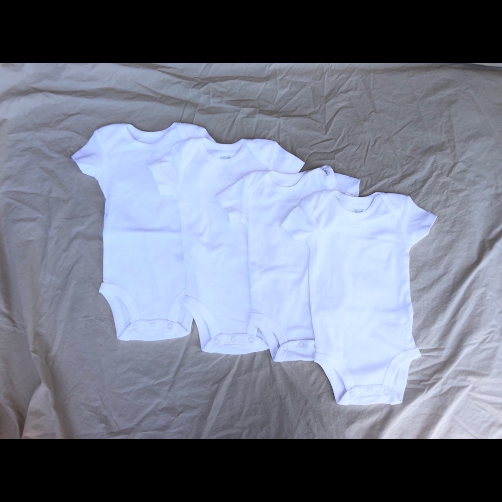 Basic White Onesie Set